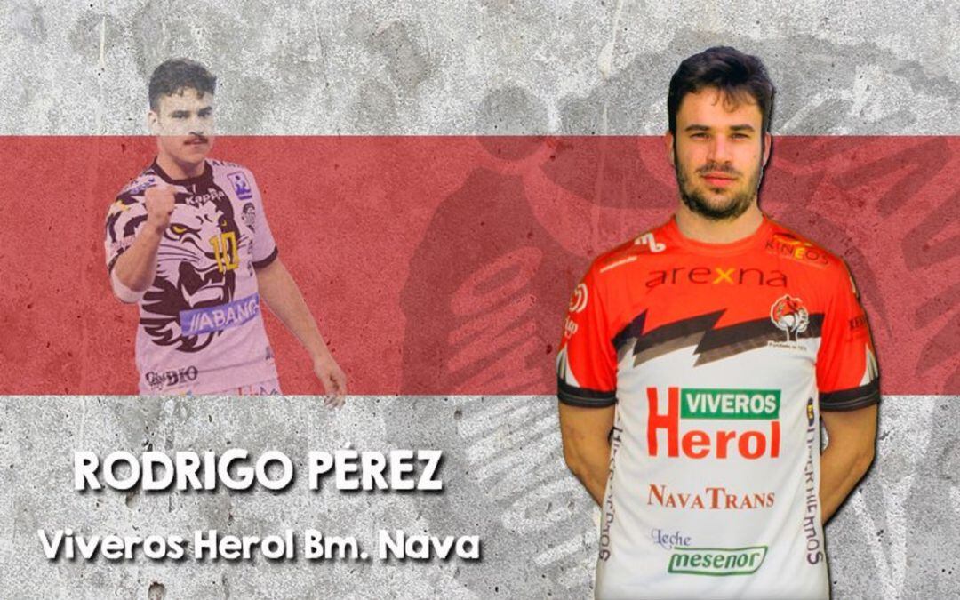 Rodrigo Pérez, nuevo jugador de Balonmano Nava