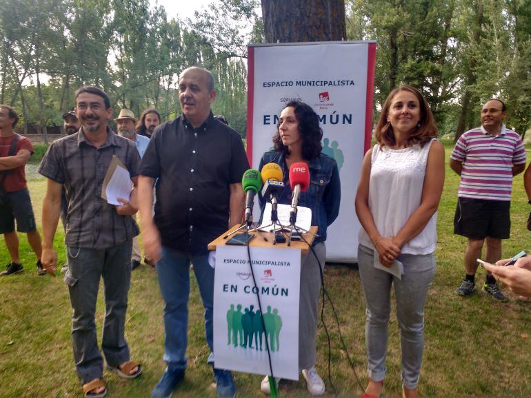 Portavoces de IU y Sorian@s