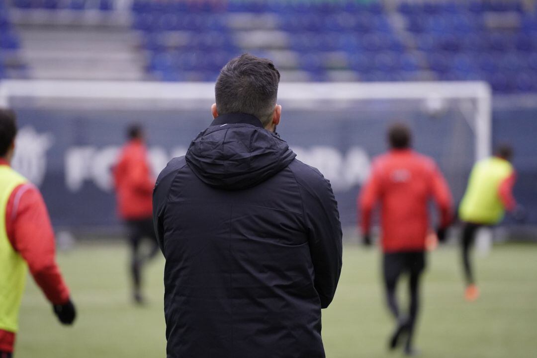 Eder Sarabia, tècnic del FC Andorra