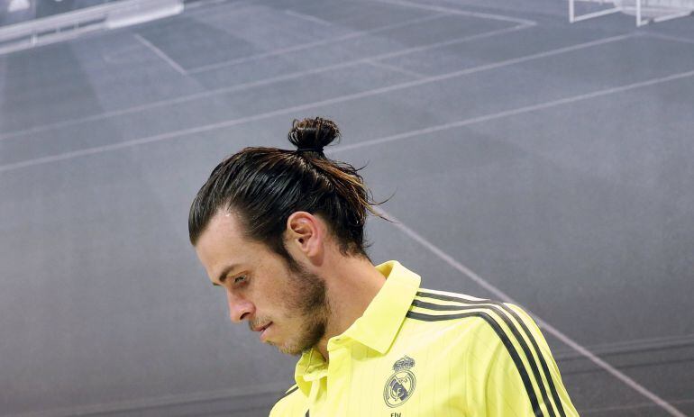 Bale, en sala de prensa 