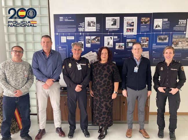 Un momento durante la presentación a Pimeef