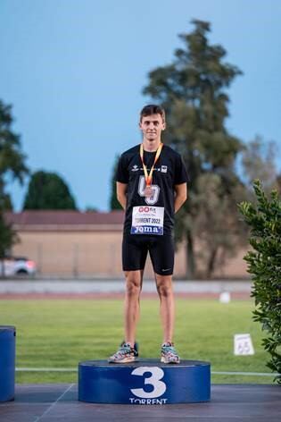 El menorquí va ser bronze al Campionat d'Espanya sub 20.