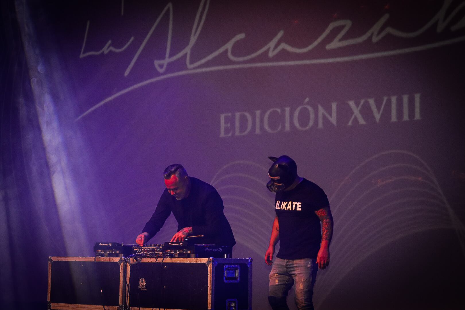 Un momento de la actuación de Juan Magán