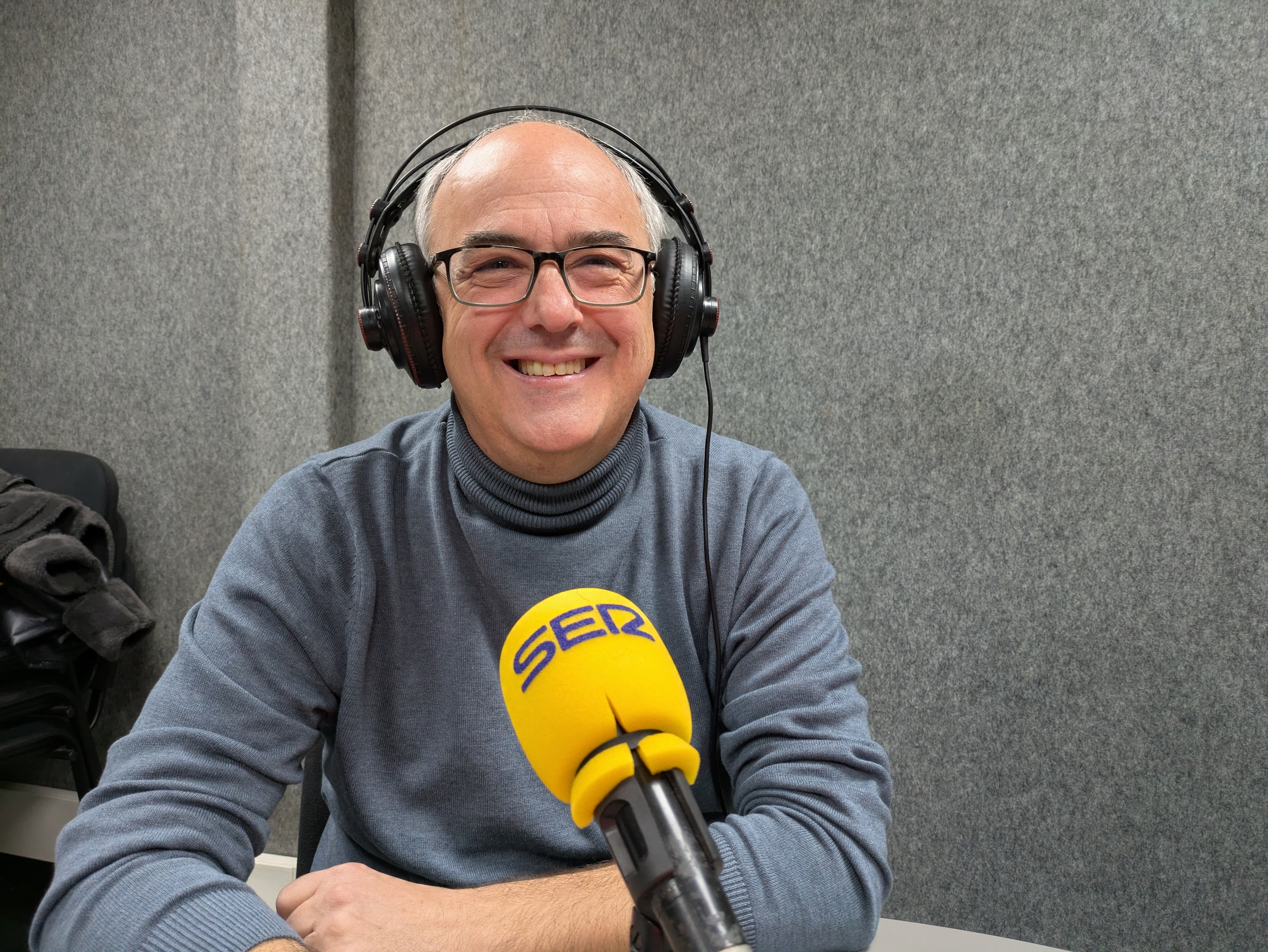 Juan Torres, portavoz Izquierda Independiente San Sebastián de los Reyes, en los estudios de SER Madrid Norte