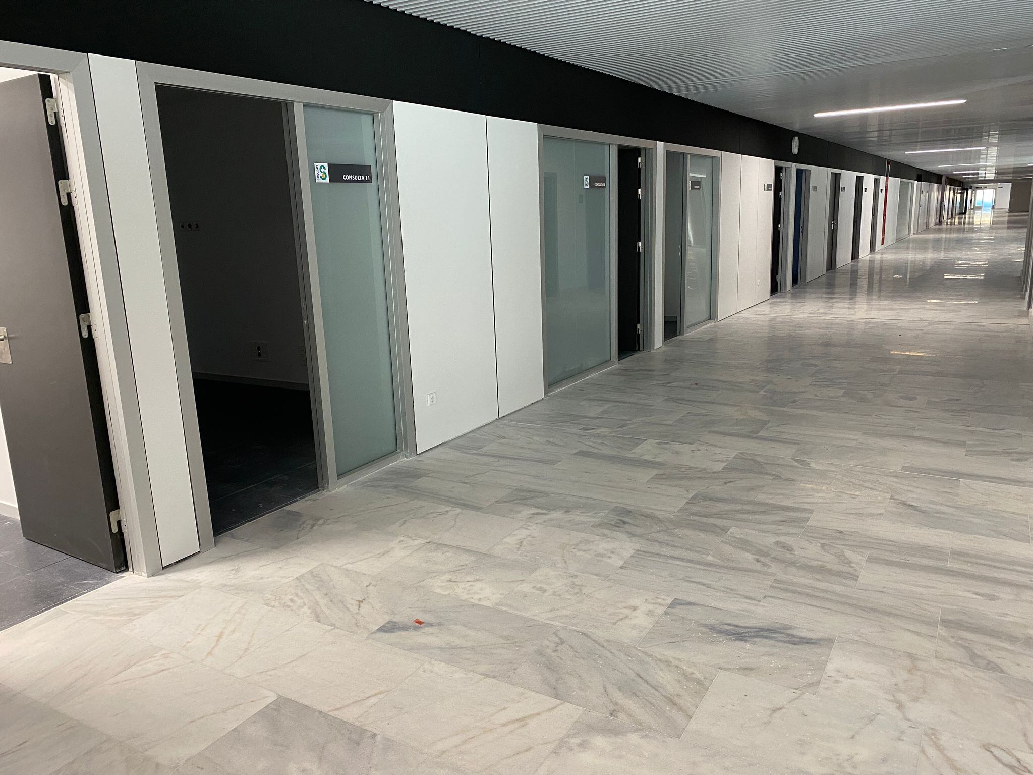 Interior del nuevo Hospital de Guadalajara