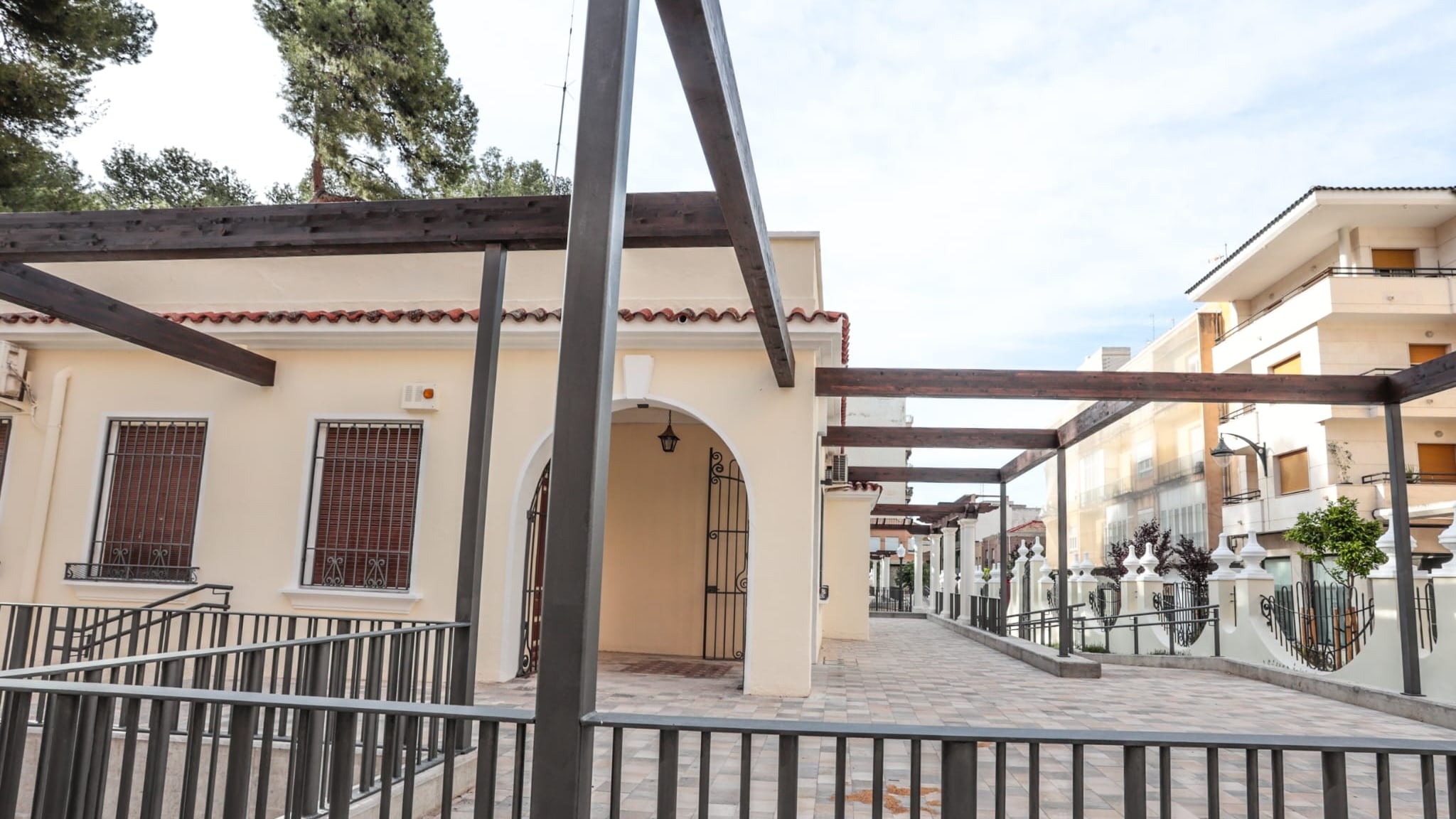 Ubicación de la cafetería del Jardín de la Música