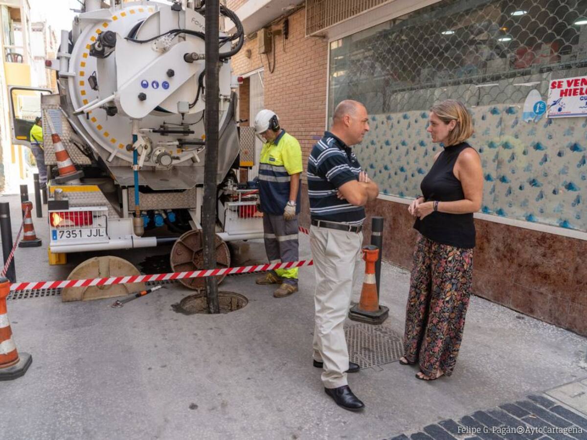 El Ayuntamiento de Cartagena prepara maquinaria y personal suficiente ante la alerta por lluvias