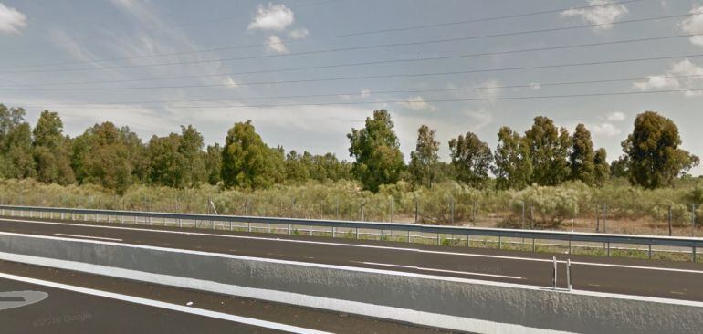 Intersección entre la A-491 y la calle Dama de Noche, donde ha ocurrido el accidente