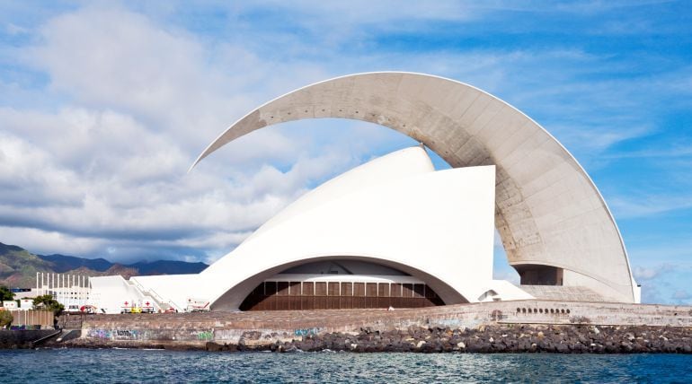 Vista del auditorio de Santa Cruz de Tenerife &quot;Adán Martín&quot;.