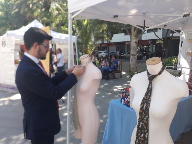 Taller en la Feria de la Formación Profesional de Linares.