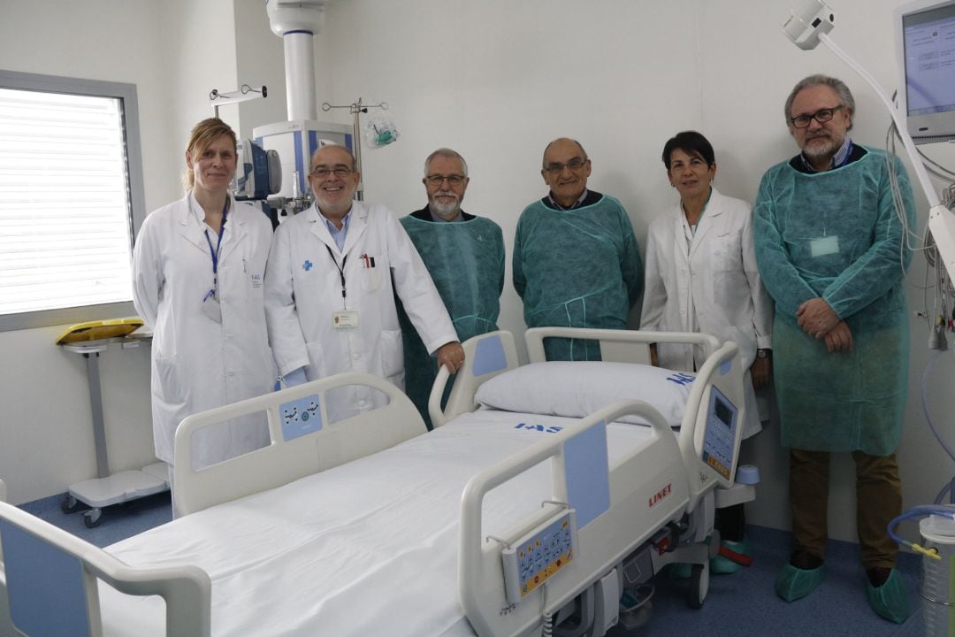 La nova UCI al Santa Caterina de Salt (Gironès) el 18 de desembre del 2018. 