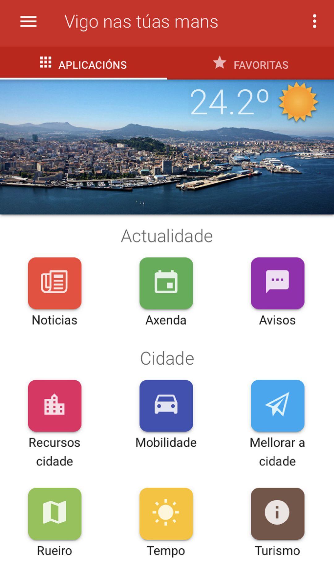 La App Vigo introduce mejoras