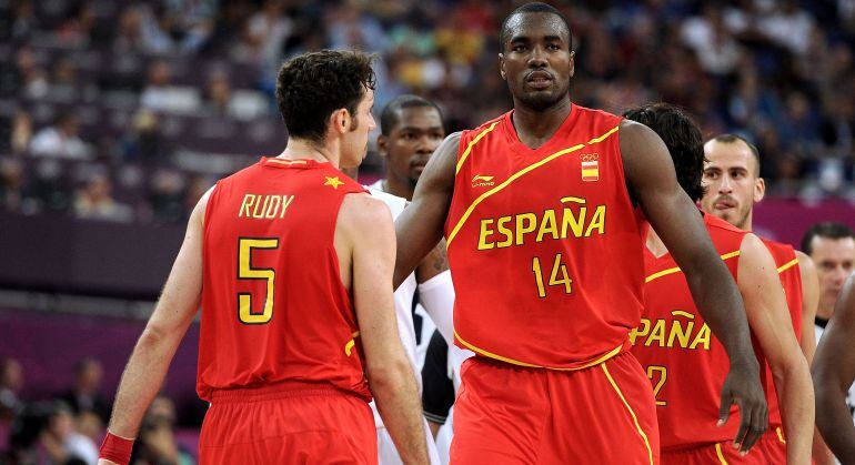 Serge Ibaka defendió la camiseta de España en los Juegos Olímpicos de Londres.