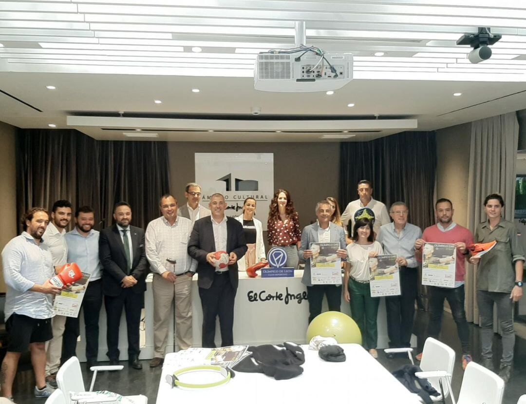 El Olímpico de León presenta su jornada solidaria