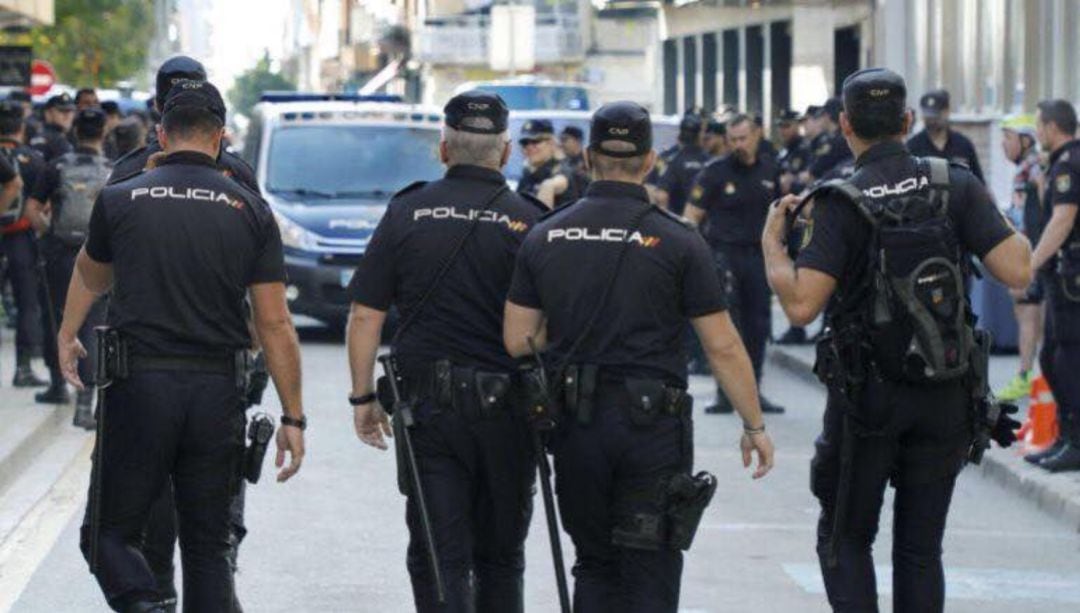 Agentes de Policía en una imagen de archivo