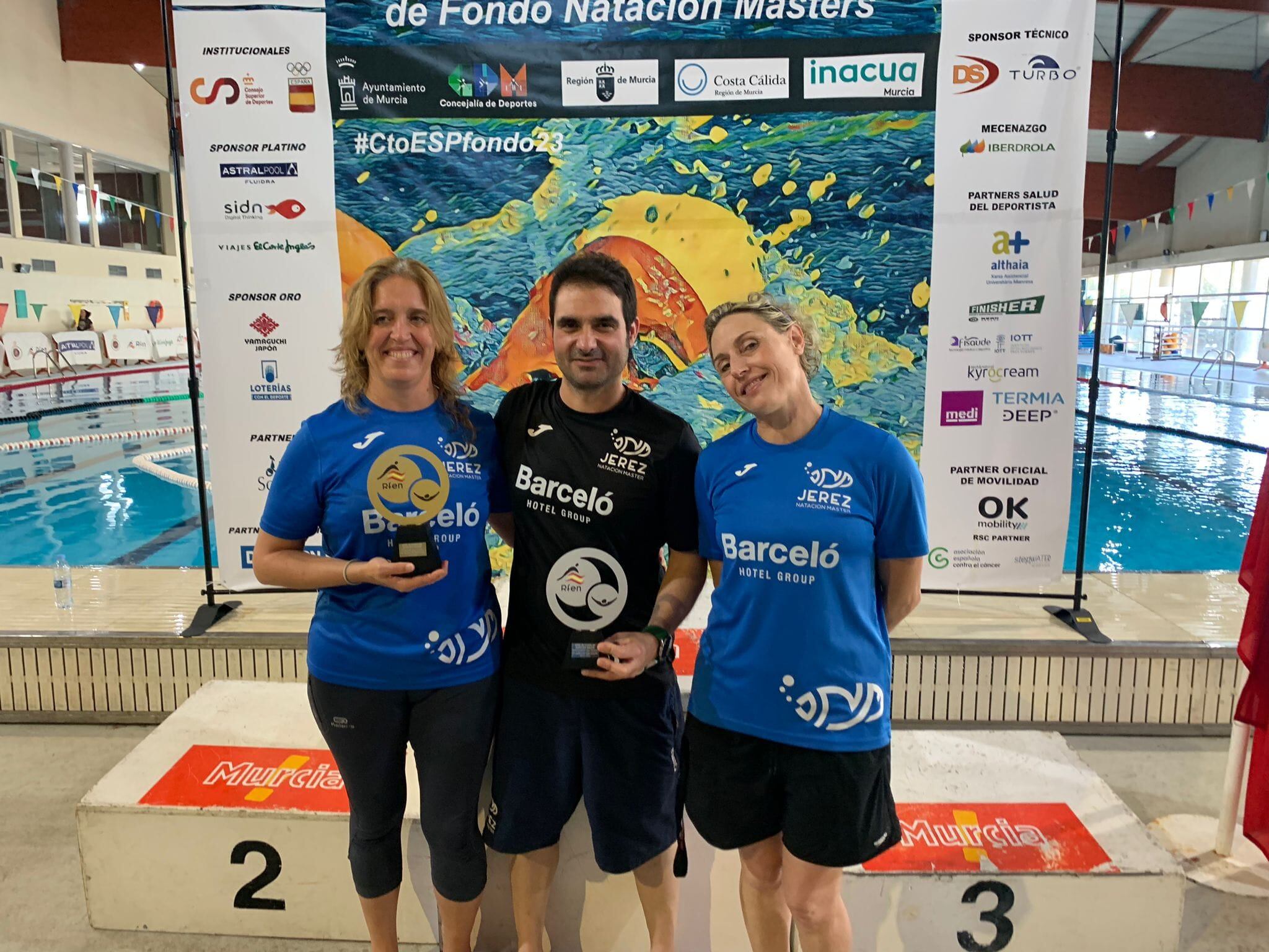 Magnífica actuación del Jerez Máster en Murcia