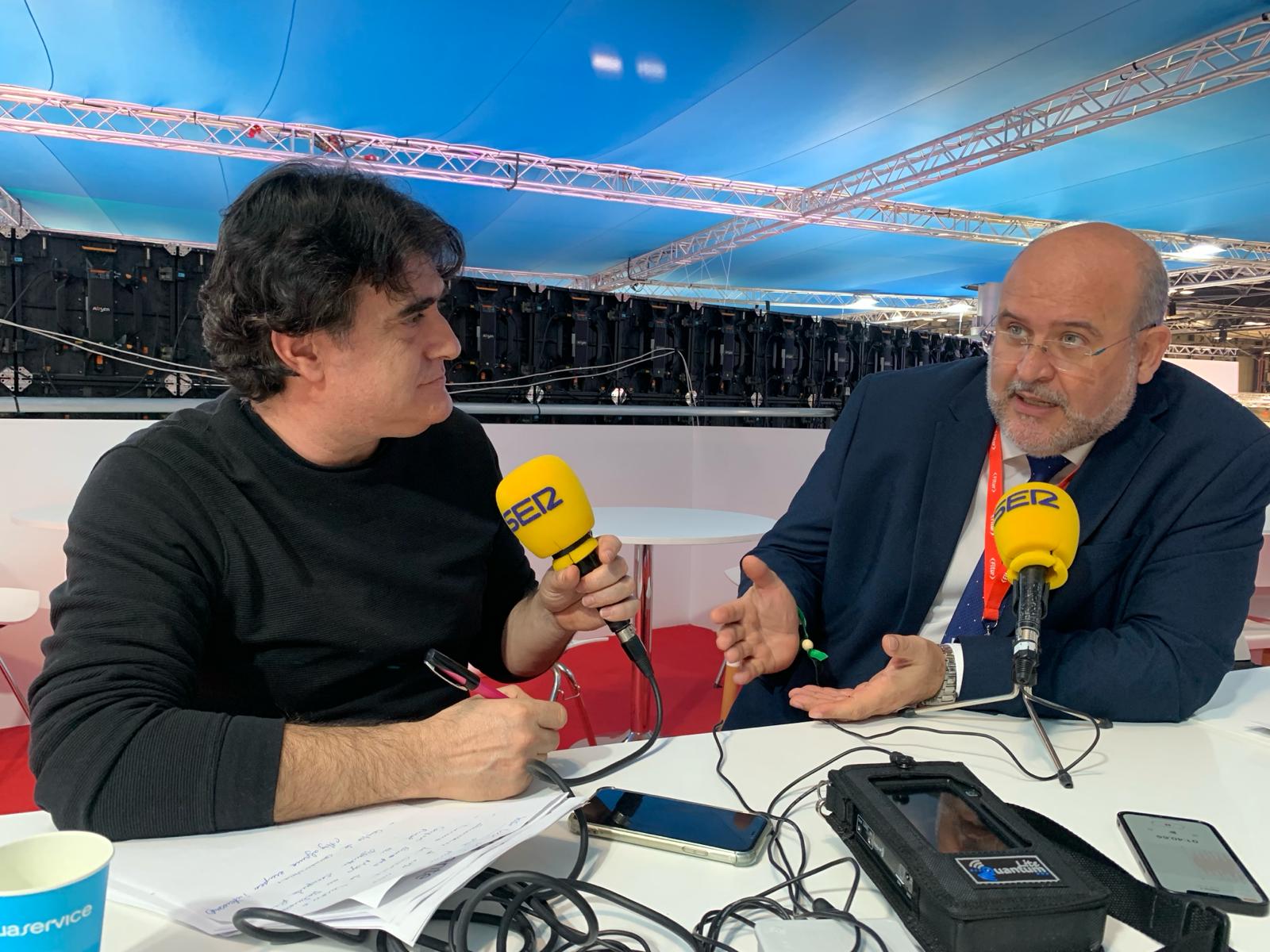 Por el programa especial de la Cadena SER ha pasado el vicepresidente de la Junta