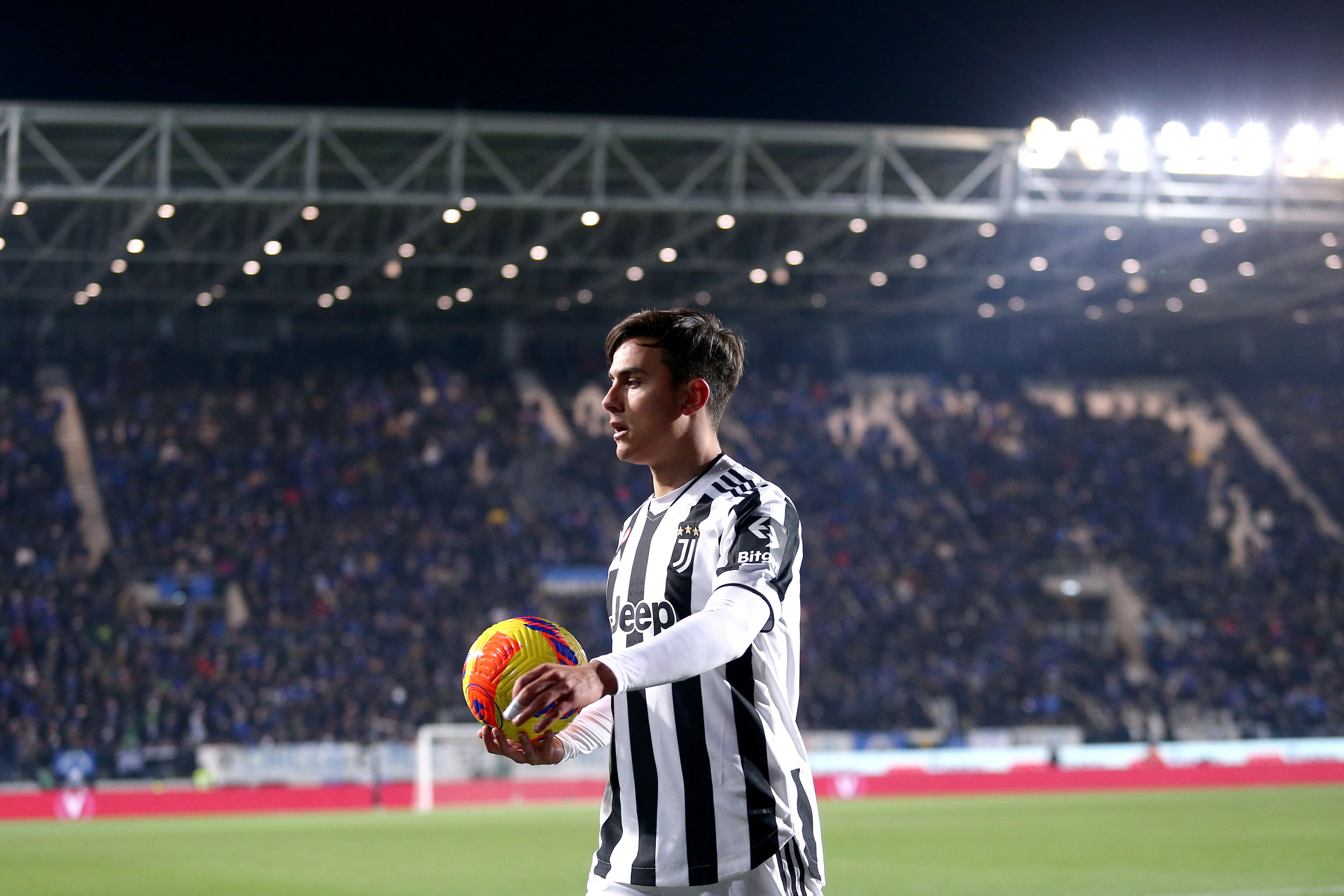 Paulo Dybala, durante un partido con la Juventus