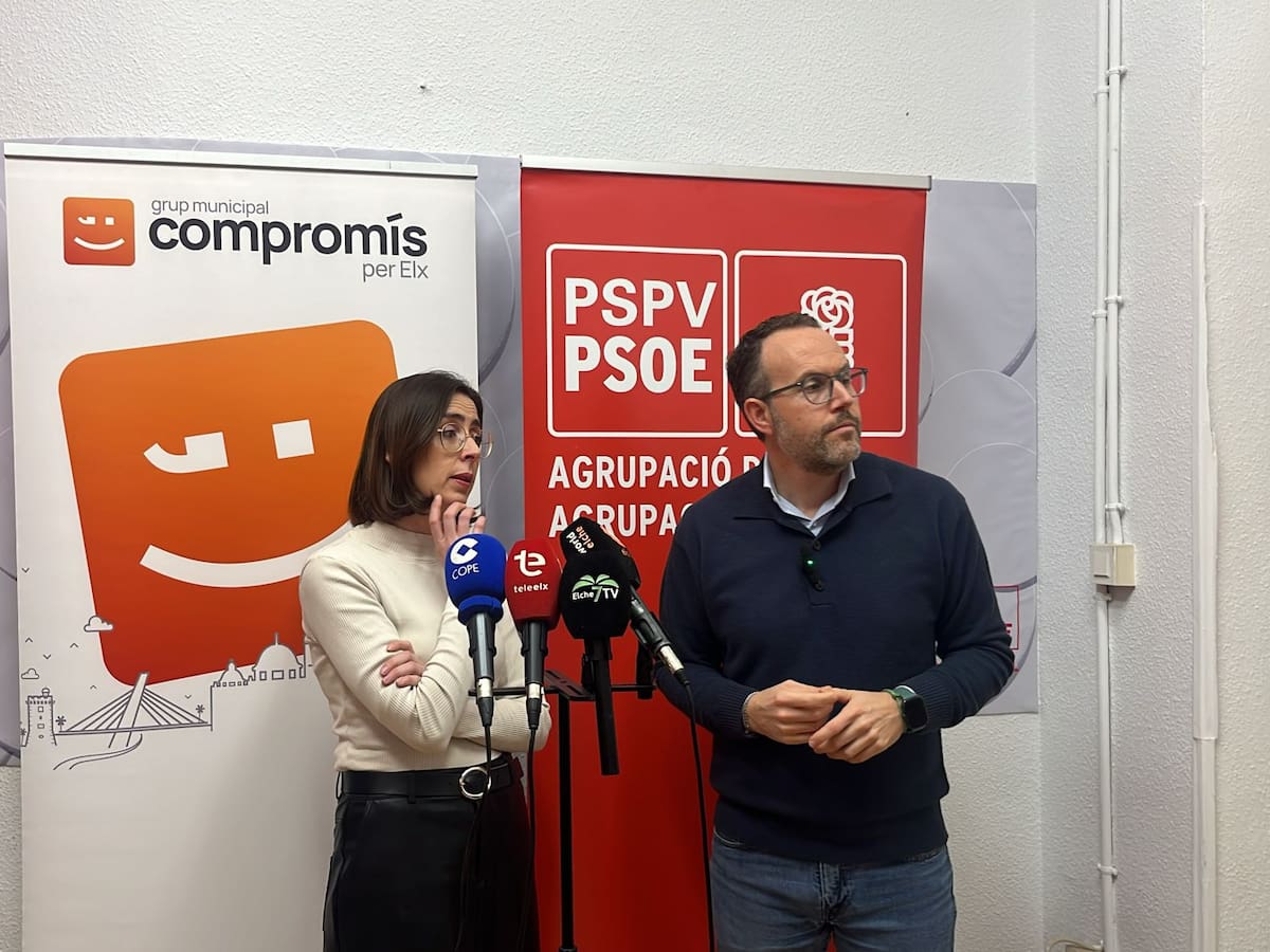 PSOE y Compromís solicitan un pleno extraordinario para abordar el "colapso" de la sanidad en Elche