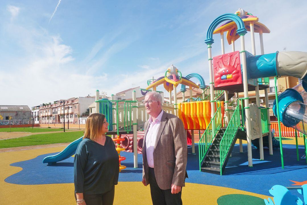 Nuevos parques infantiles y zonas verdes en Armilla