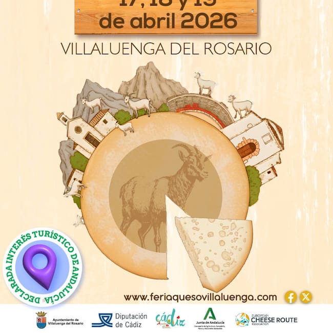 Cartel de la Feria del Queso de Villaluenga