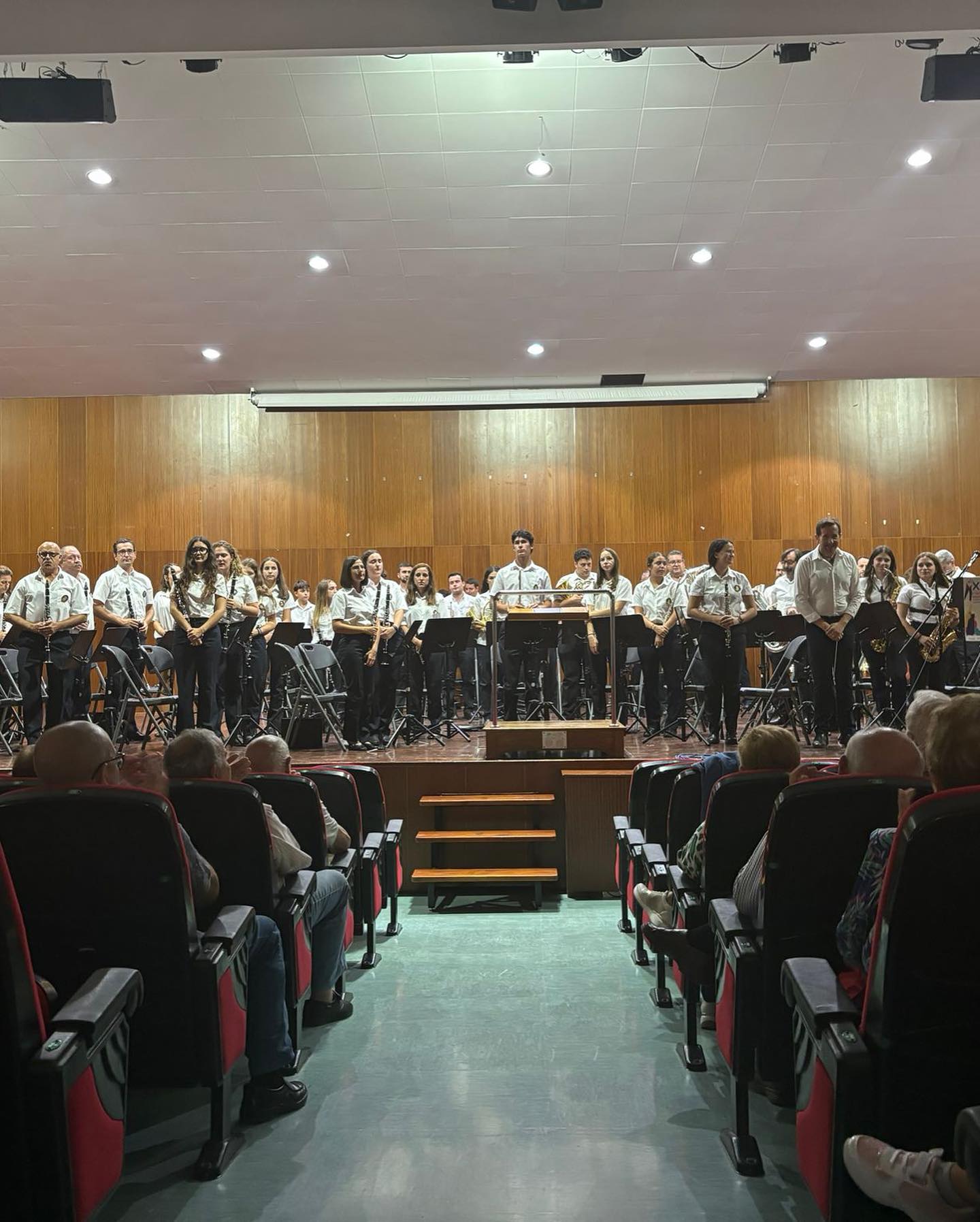 La banda, en uno de sus conciertos