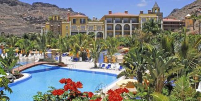 Imagen espectacular de la piscina del Hotel Cordial Mogán Playa de Gran Canaria