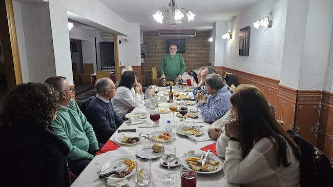 Presentación de Ildefonso Alcalá, ante el público asistente