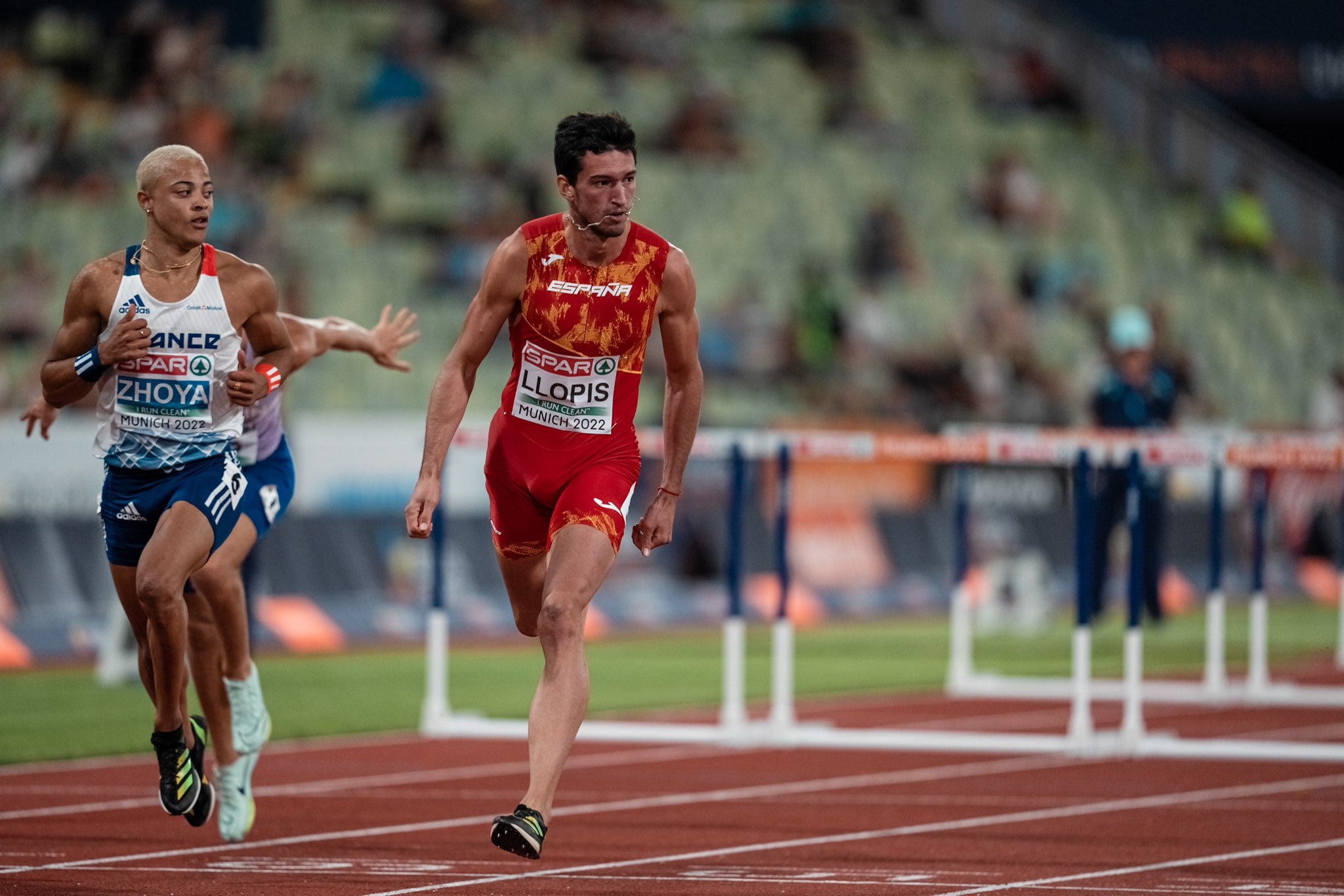 Quique Llopis en la semifinal en Munich