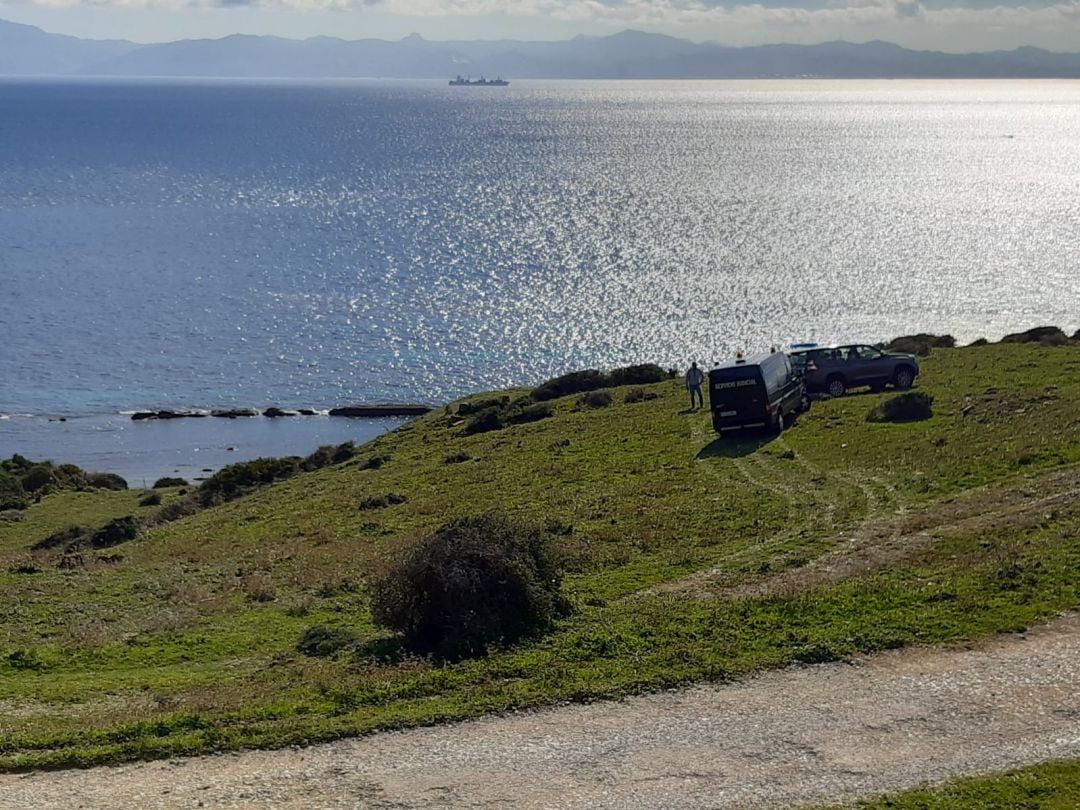 Zona del litoral en la que se ha hallado el cuerpo sin vida de Óscar Maqueda.
