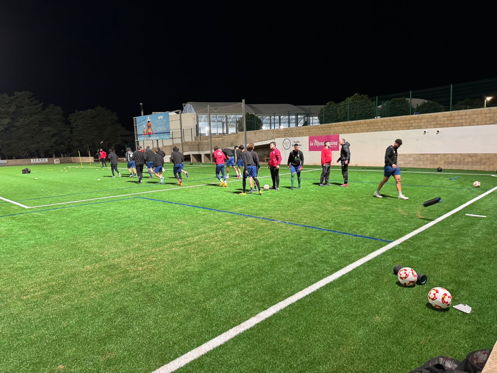 El Mercadal de Tercera RFEF ja va poder entrenar ahir a Sant Martí.