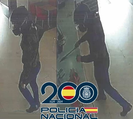 Imagen del atracador