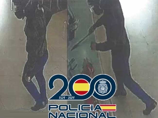 Imagen del atracador