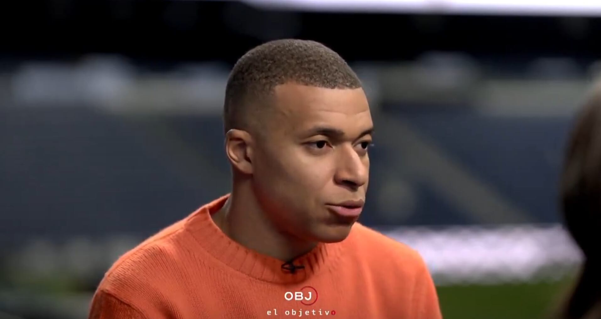 Kylian Mbappé, durante su entrevista en 'El Objetivo'