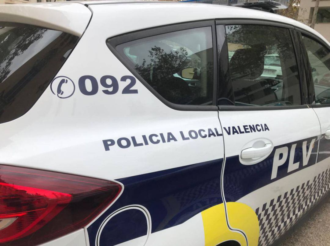 Foto de archivo de coche de Policía Local de València