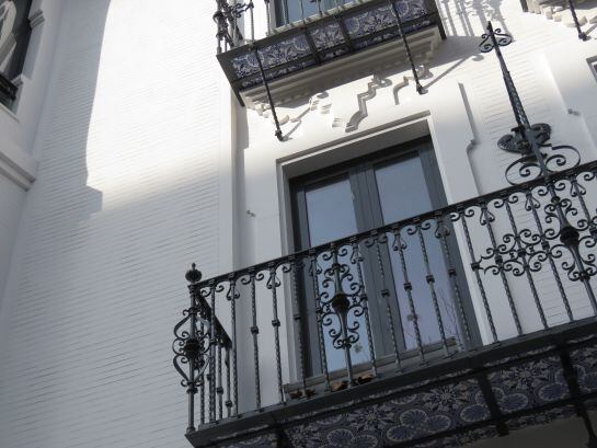 Detalle de la fachada