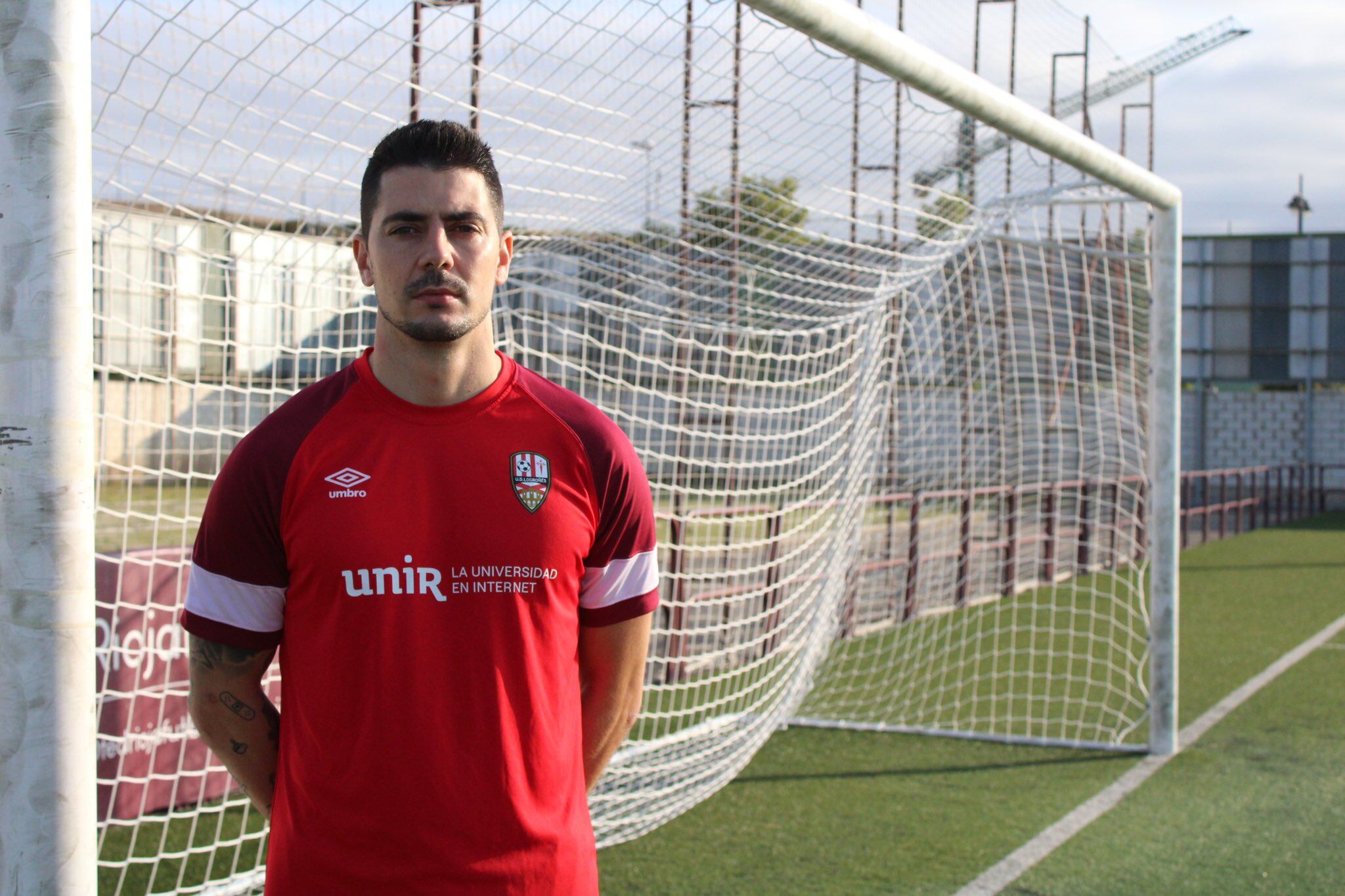 Serantes, portero de la UD Logroñés
