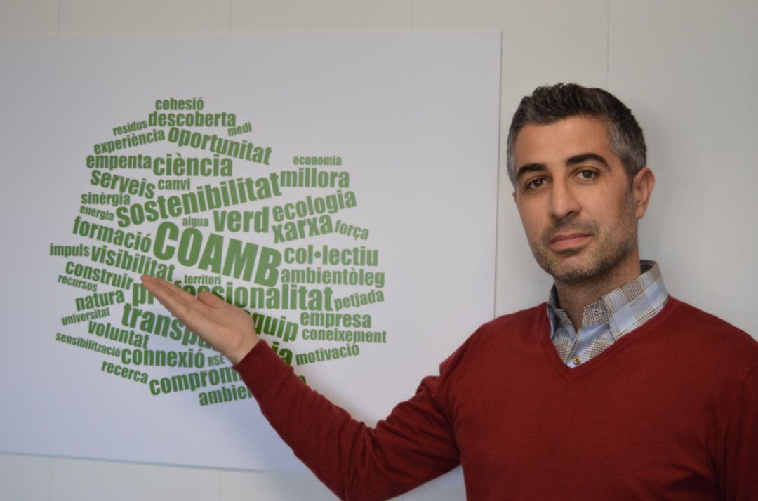 Ricard Vizcarra, president del Col·legi d'Ambientòlegs de Catalunya