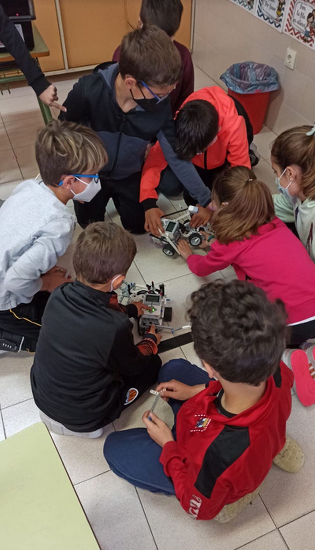 Taller de robótica en Tavernes de la Valldigna 