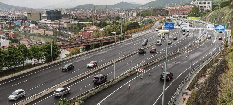 Imagen de archivo de un tramo de autovía.