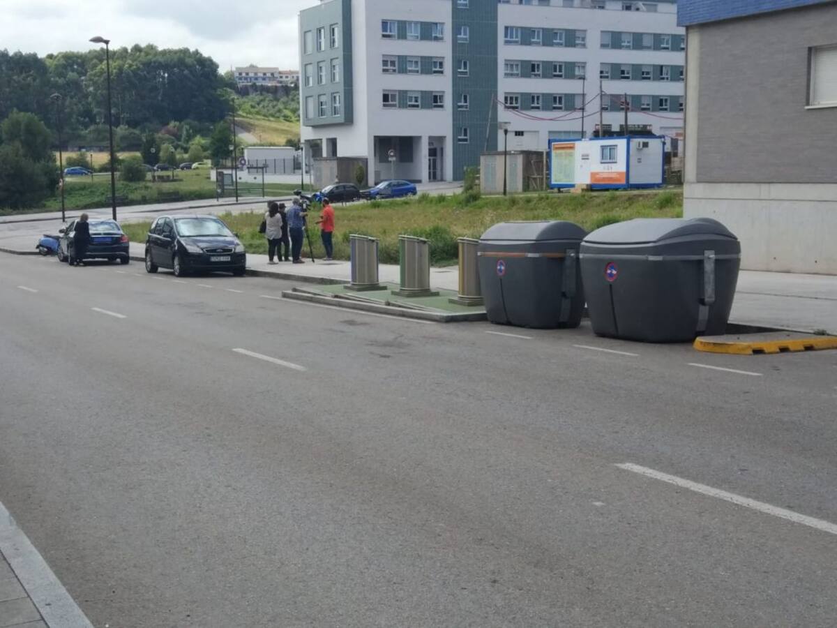 Hallado el cadáver de un recién nacido en un contenedor de Gijón