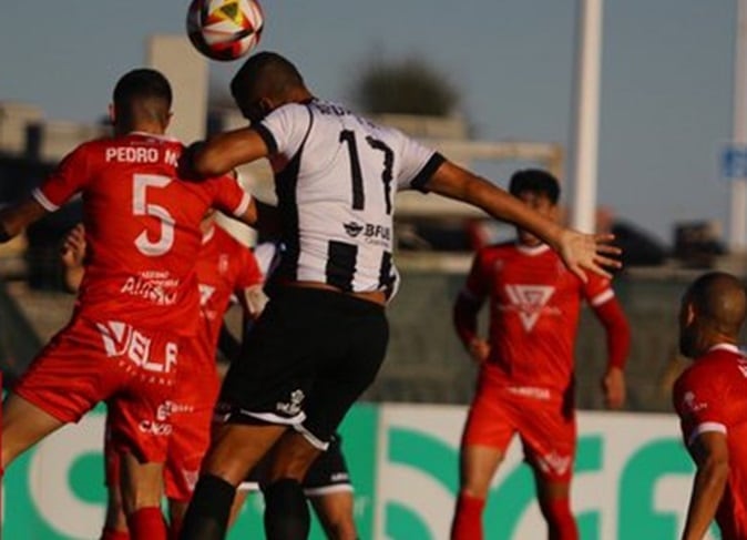 Un momento del partido