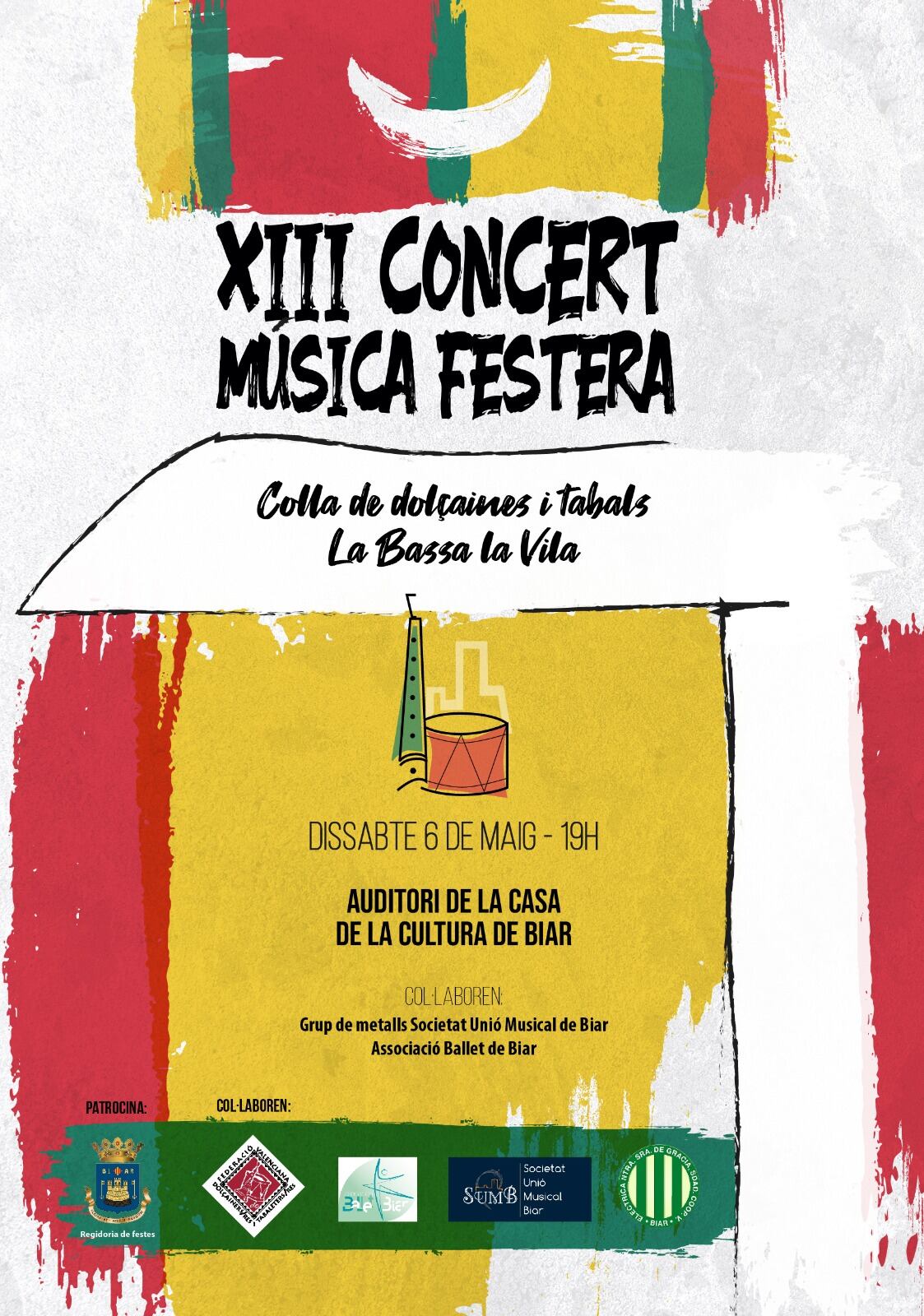 Cartel del concierto