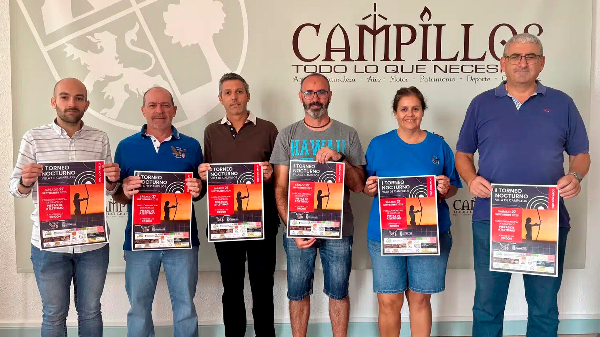 Presentación del torneo en el Ayuntamiento de Campillos
