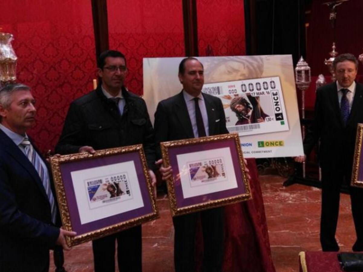 La ONCE dedica un cupón al Gran Poder