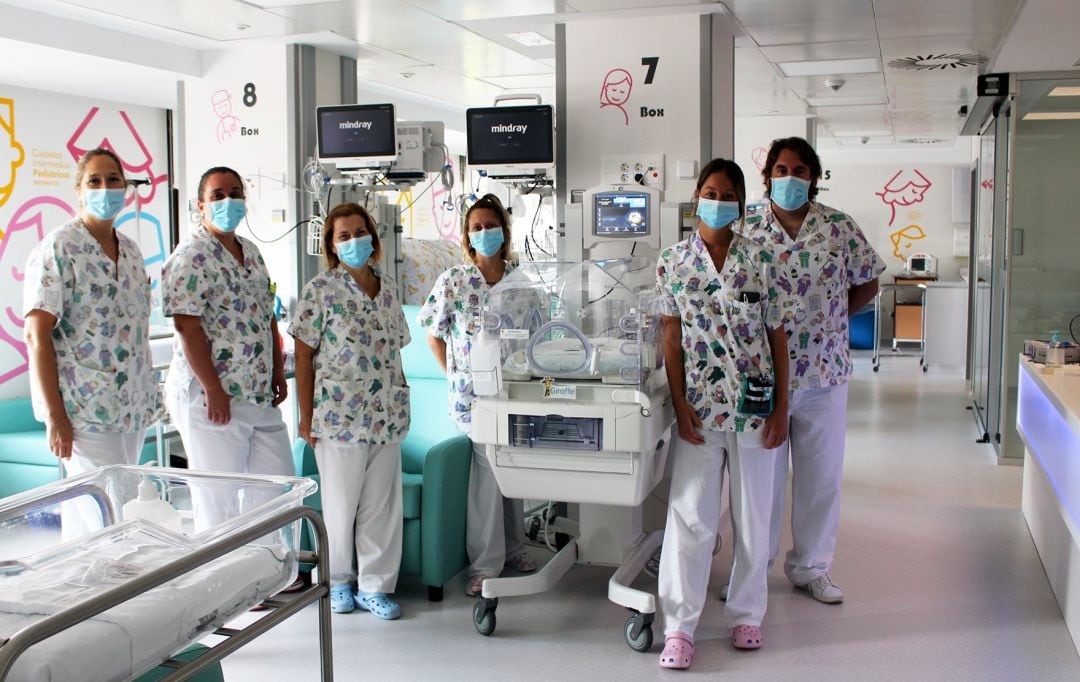 Instalaciones de la nueva unidad de neonatología del Hospital General de València