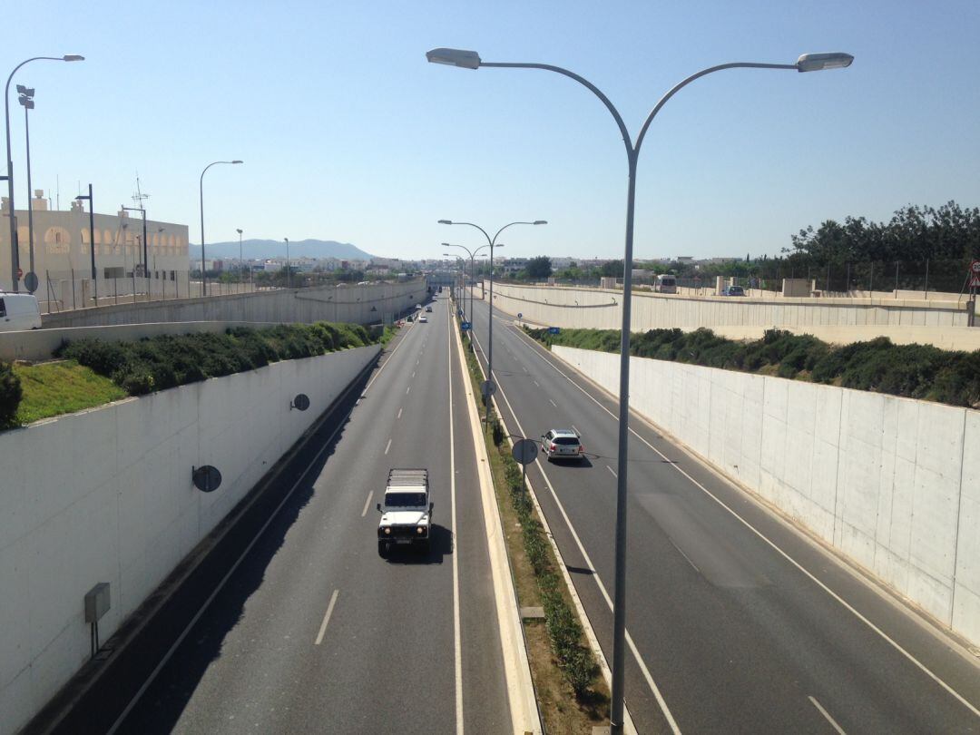 Imagen de la autovía al Aeropuerto