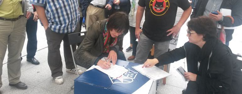 Ana Pontón, en A Coruña