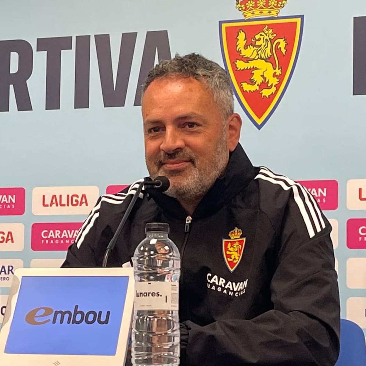 David Navarro: "El bofetón del Mirandés debe servirnos para espabilar y levantarnos en Córdoba"