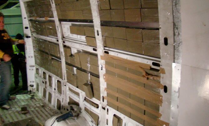 La operación de la Guardia Civil se salda con la detención de siete personas y la incautación de 1.700 kilos de hachís